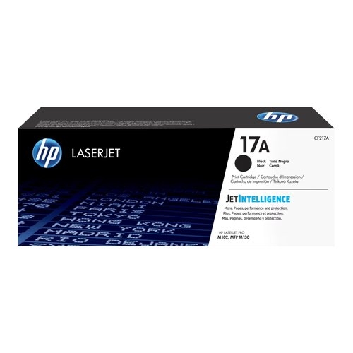 HP TONER 17A NEGRO CF217A
