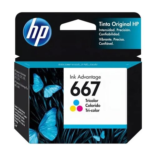 HP CARTRIDGE 667 TRICOLOR