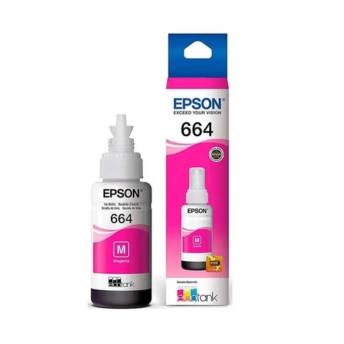 EPSON BOTELLA T664320 MAGENTA