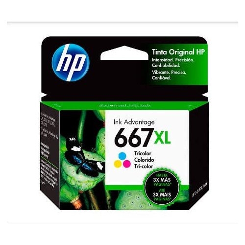 HP CARTRIDGE 667XL TRICOLOR
